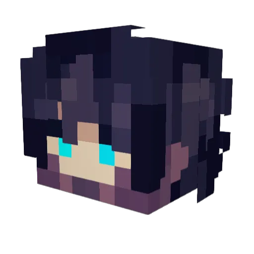 jotarosimp Minecraft avatar head, 3D render
