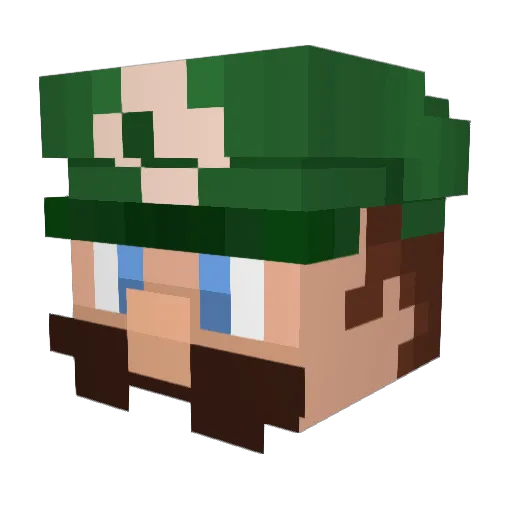 jotasma Minecraft avatar head, 3D render
