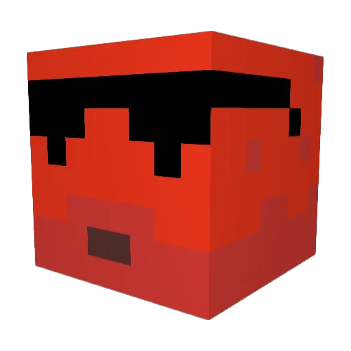 jotonet Minecraft avatar head, 3D render