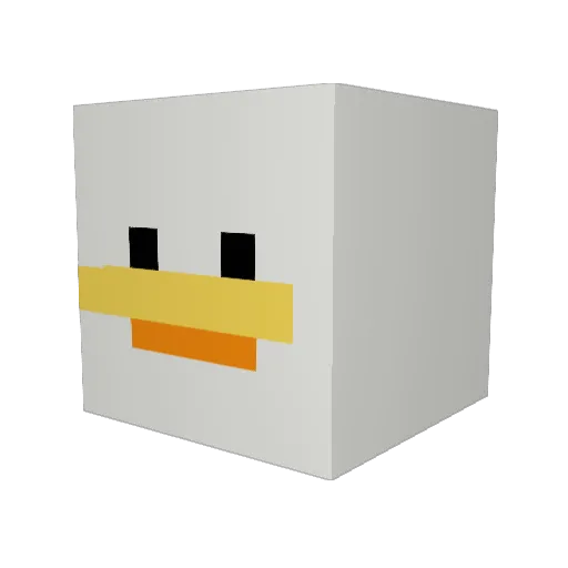 joven7 Minecraft avatar head, 3D render