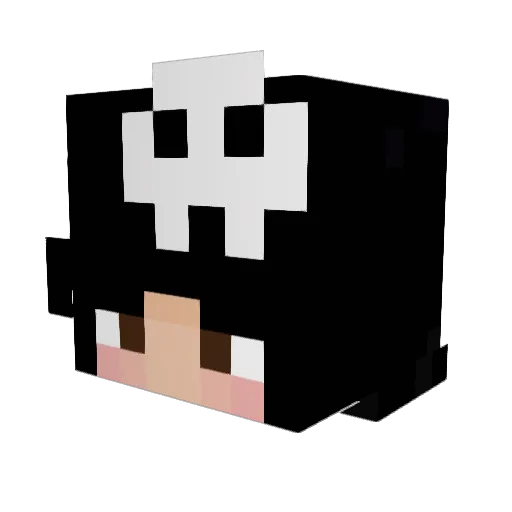 joviits Minecraft avatar head, 3D render