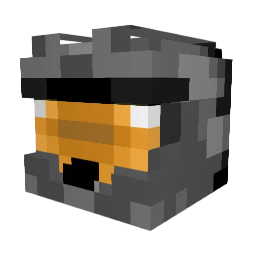 jowl_exe Minecraft avatar head, 3D render