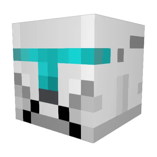 jows19 Minecraft avatar head, 3D render