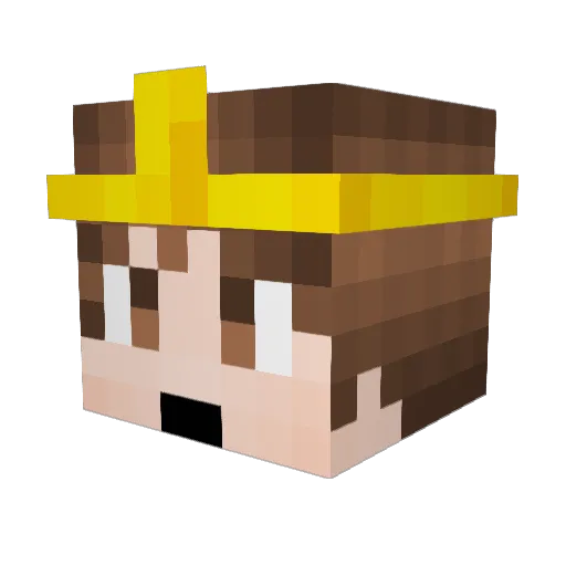 joxxan15 Minecraft avatar head, 3D render