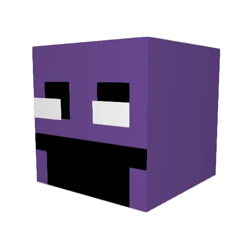 joyce999 Minecraft avatar head, 3D render