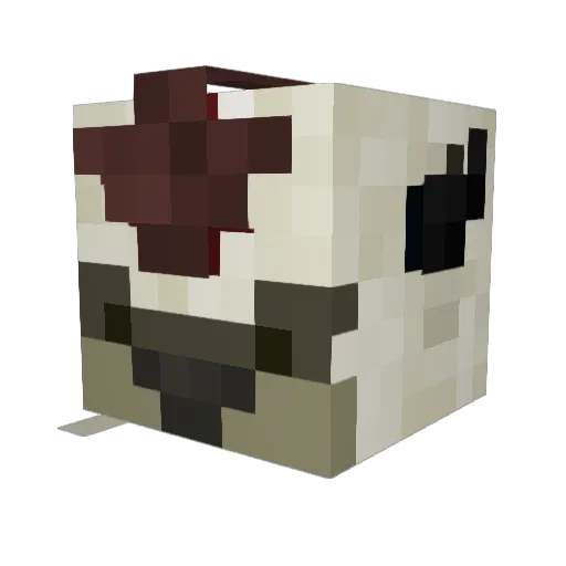 joycewrld Minecraft avatar head, 3D render