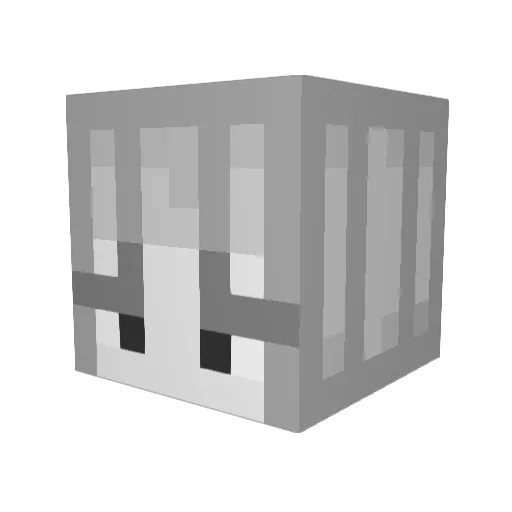 joyjoy167 Minecraft avatar head, 3D render