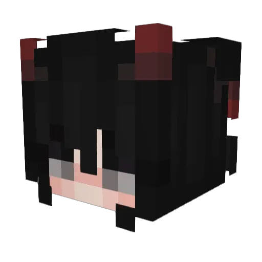 joywxve Minecraft avatar head, 3D render