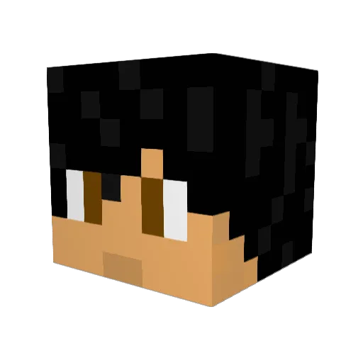 joz333 Minecraft avatar head, 3D render