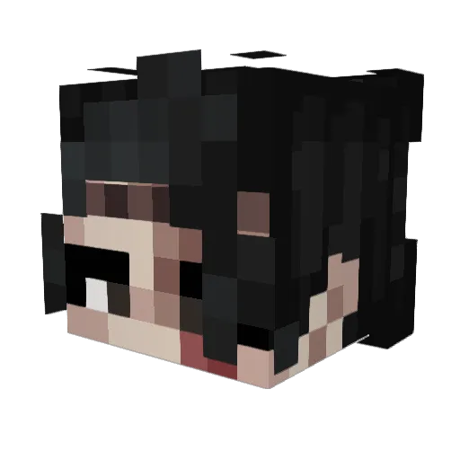 jozzy0407 Minecraft avatar head, 3D render