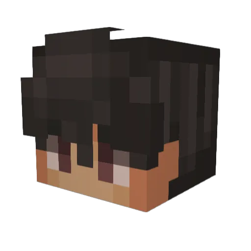 jpalmar1 Minecraft avatar head, 3D render
