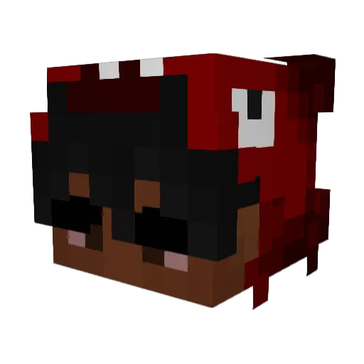 jpaul09 Minecraft avatar head, 3D render