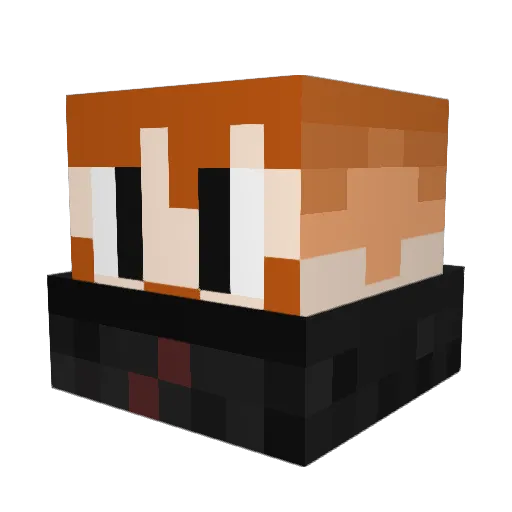 jpedrolp123 Minecraft avatar head, 3D render