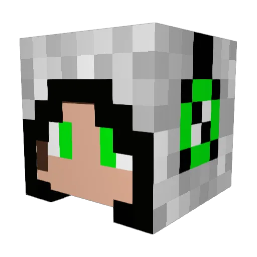 jperk365 Minecraft avatar head, 3D render