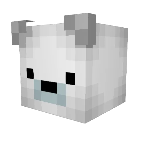 jpfsanktpauli Minecraft avatar head, 3D render