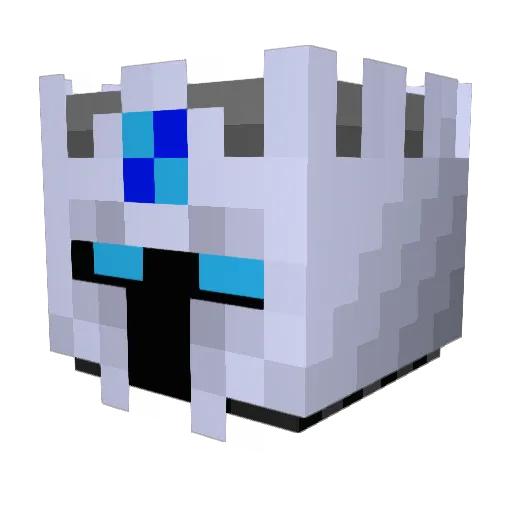 jpjesse Minecraft avatar head, 3D render