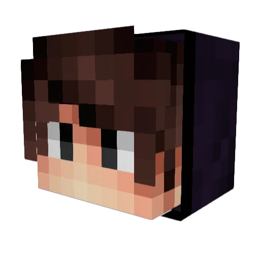 jplion99 Minecraft avatar head, 3D render