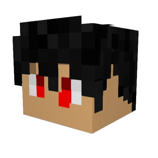 jpmalihan Minecraft avatar head, 3D render