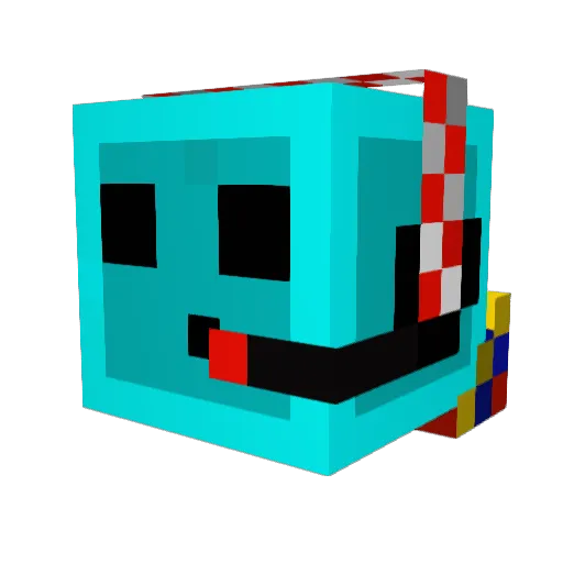 jpmckb Minecraft avatar head, 3D render