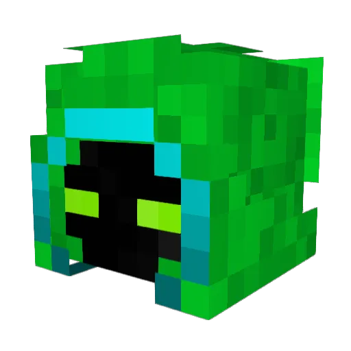 jpmh4 Minecraft avatar head, 3D render