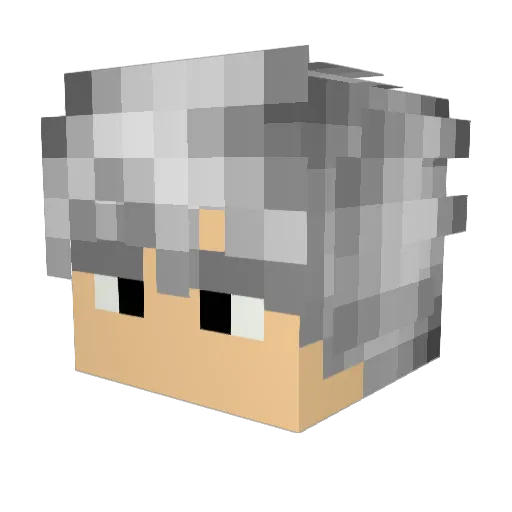 jpnobre Minecraft avatar head, 3D render