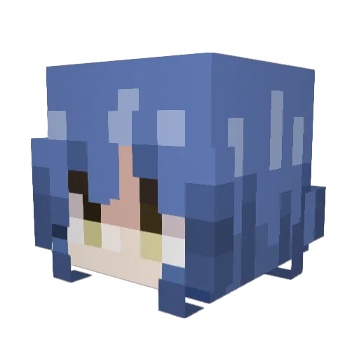 jpokemon234 Minecraft avatar head, 3D render