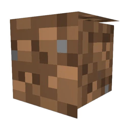 jprichard Minecraft avatar head, 3D render