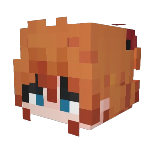 jpsoldier2 Minecraft avatar head, 3D render
