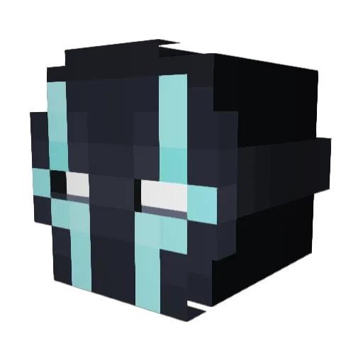 jpsoleil Minecraft avatar head, 3D render