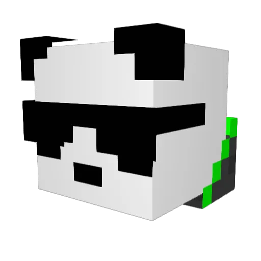 jpvillasboas Minecraft avatar head, 3D render
