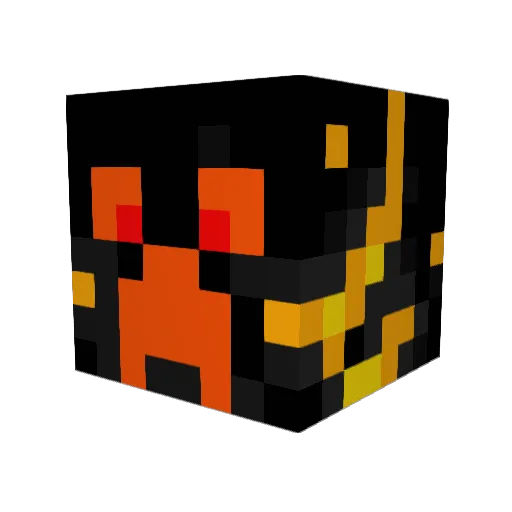 jpwlego Minecraft avatar head, 3D render