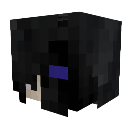 jpx6 Minecraft avatar head, 3D render