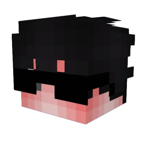jpxitt Minecraft avatar head, 3D render