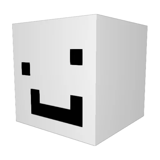 jqfx78 Minecraft avatar head, 3D render