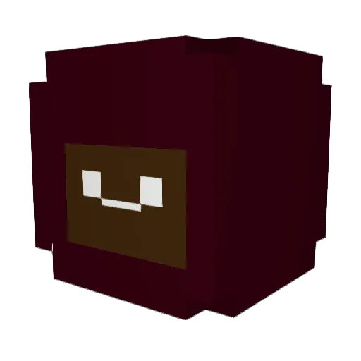 jqmmmm_ Minecraft avatar head, 3D render