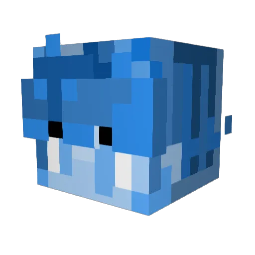 jrFroschi Minecraft avatar head, 3D render