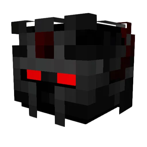 jr_k Minecraft avatar head, 3D render