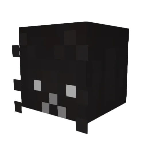 jralcolonthree Minecraft avatar head, 3D render