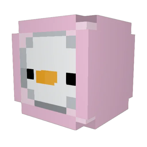 jreignxo Minecraft avatar head, 3D render