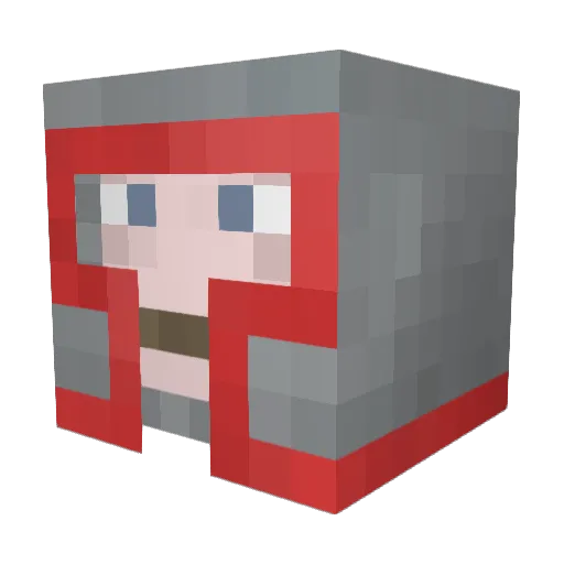 jrfoley1113 Minecraft avatar head, 3D render
