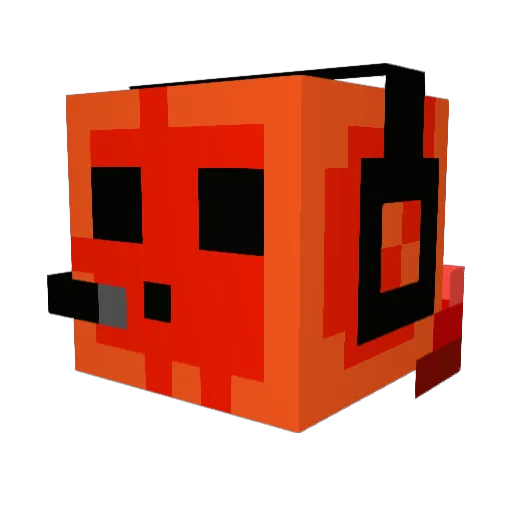 jrhs_7 Minecraft avatar head, 3D render