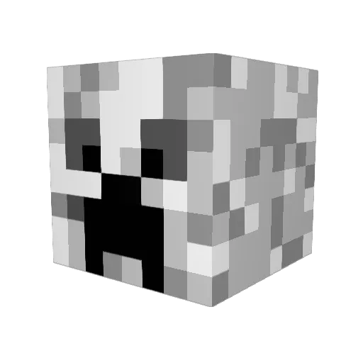 jrk82801 Minecraft avatar head, 3D render