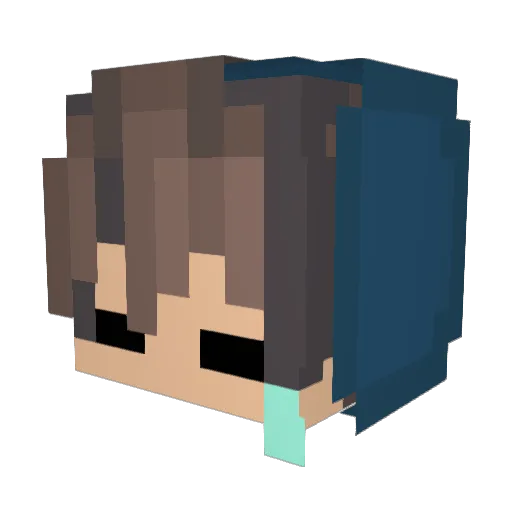 jrmancil Minecraft avatar head, 3D render