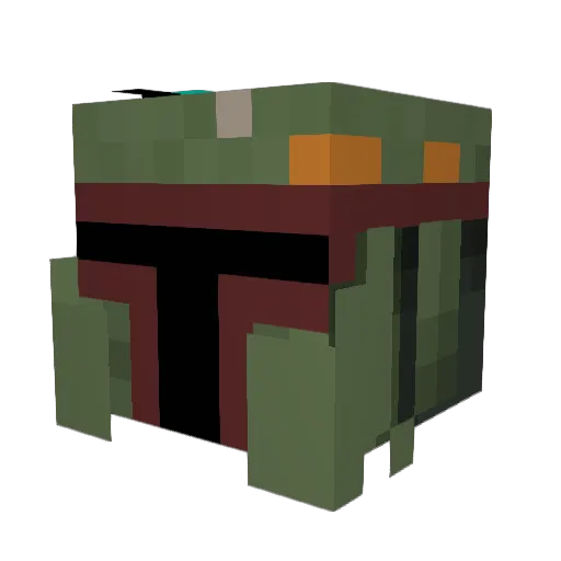 jrnagle Minecraft avatar head, 3D render
