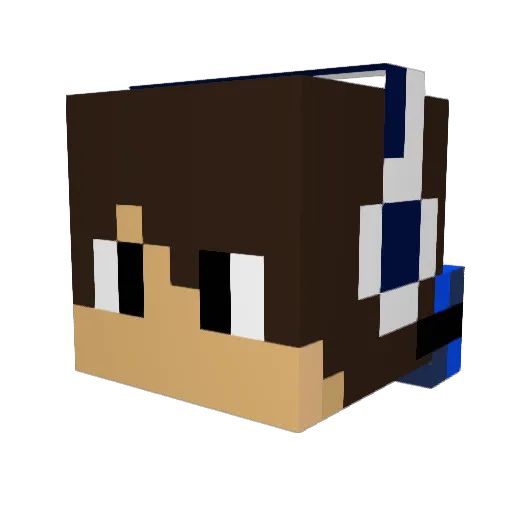 jrocko64 Minecraft avatar head, 3D render
