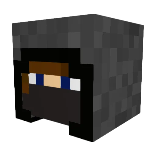 jrod1213 Minecraft avatar head, 3D render