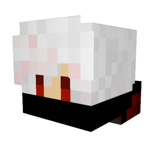 jrod917 Minecraft avatar head, 3D render