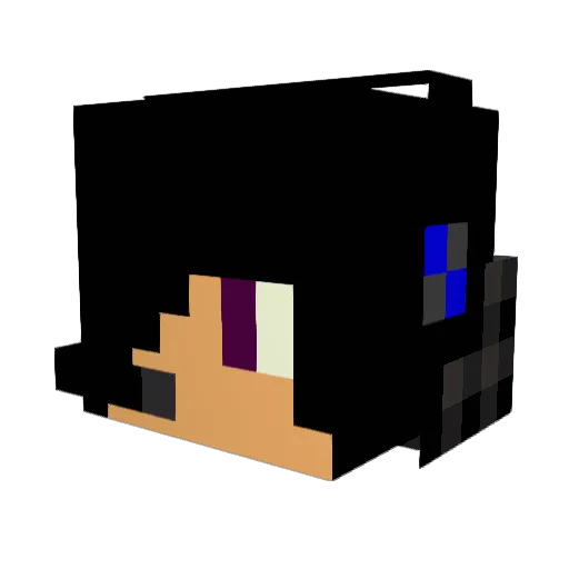 jroy23 Minecraft avatar head, 3D render