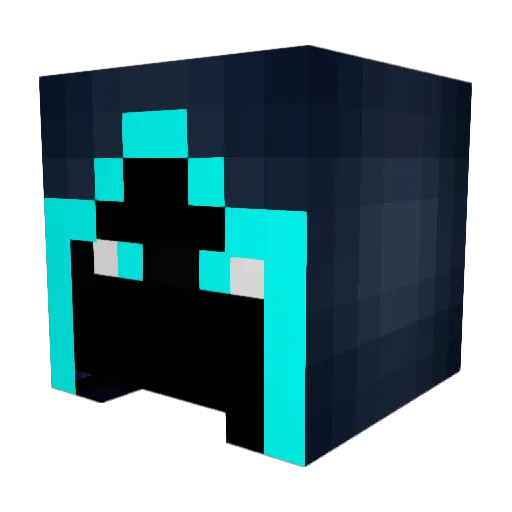 jrr_midnight Minecraft avatar head, 3D render