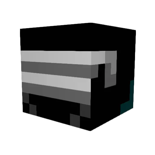 jsand28 Minecraft avatar head, 3D render